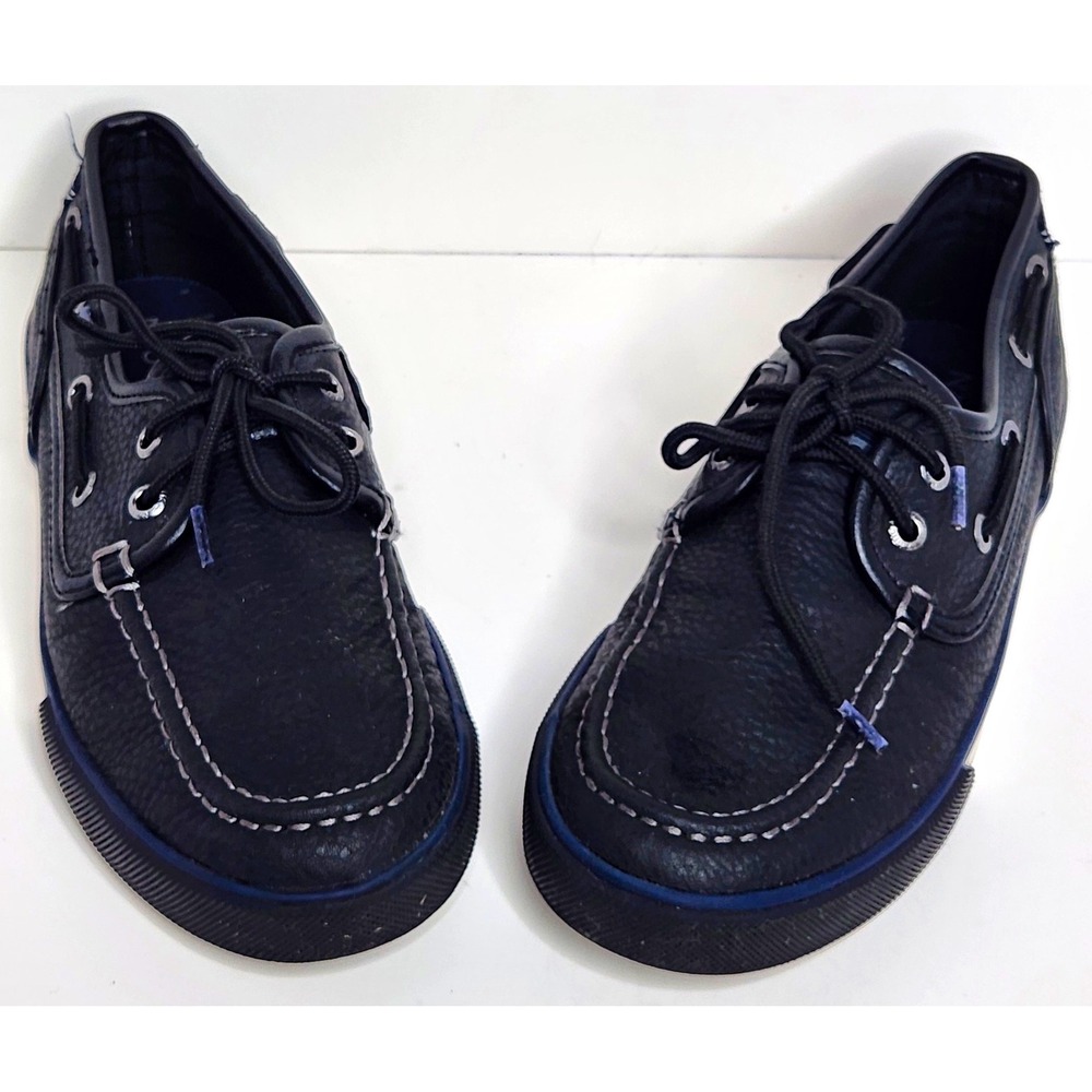 Nautica Spinnaker Youth Boys Boat Shoes Blue Lace-Up US 3 UK 2 EU 34